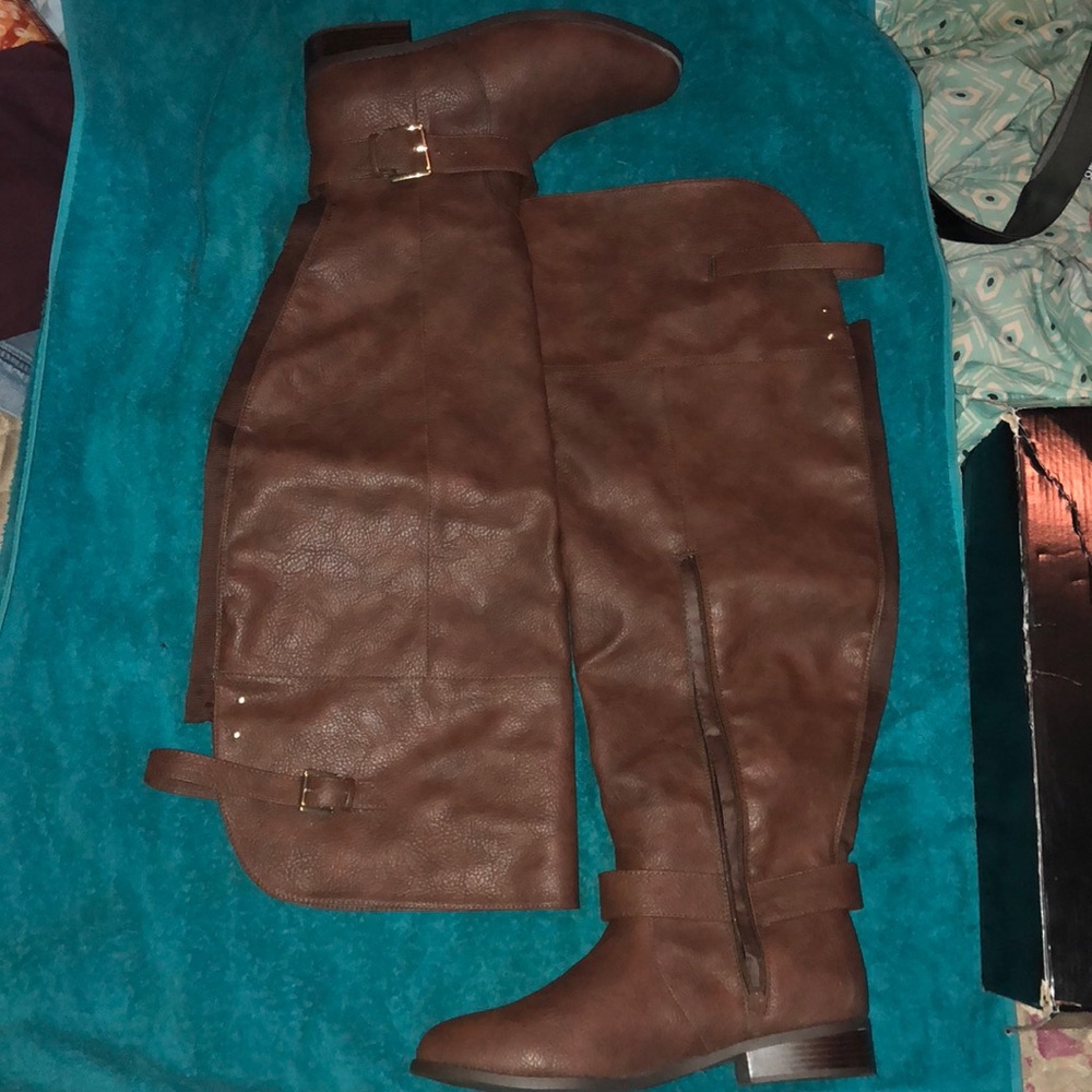 Knee high boots